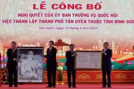 Thành lập thành phố Tân Uyên thuộc tỉnh Bình Dương 