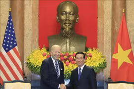 Chủ tịch nước Võ Văn Thưởng tiếp Tổng thống Hoa Kỳ Joe Biden