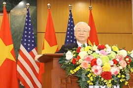 Phát biểu của Tổng Bí thư với báo chí sau Hội đàm với Tổng thống Biden