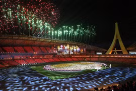 Ấn tượng màn thắp đuốc Lễ khai mạc SEA Games 32