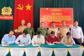 Doanh nghiệp vận tải cam kết chấp hành pháp luật về giao thông