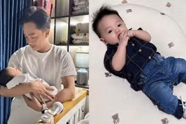 Con trai Cường Đô La lên đồ sành điệu chuẩn soái ca nhí