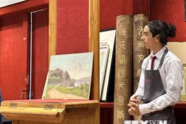 Đấu giá 19 bức tranh phong cảnh của Vua Hàm Nghi tại Pháp