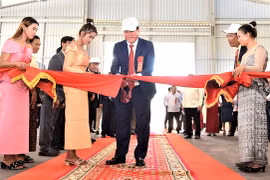 Cao su Chư Pah khánh thành nhà máy chế biến mủ 6.000 tấn/năm tại Campuchia