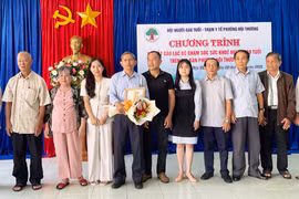 Ra mắt Câu lạc bộ chăm sóc sức khỏe người cao tuổi phường Hội Thương