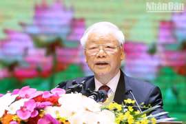 Tổng Bí thư Nguyễn Phú Trọng: Lực lượng Công an nhân dân tiếp tục "gương mẫu, đi đầu" trong xây dựng, chỉnh đốn Đảng 