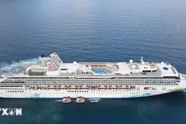 Hơn 2.000 khách quốc tế trên tàu biển Resorts World One trải nghiệm Côn Đảo