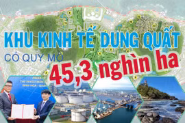 Thủ tướng phê duyệt điều chỉnh Khu kinh tế Dung Quất lên 45,3 nghìn ha 