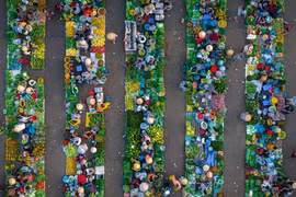 Ghé thăm chợ 'chồm hổm' đẹp nhất Việt Nam