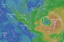 Áp thấp nhiệt đới đã thành bão trên Biển Đông