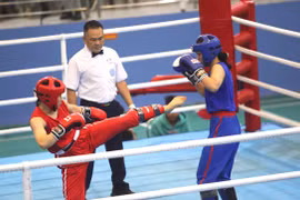 Võ sĩ Kickboxing của Gia Lai quyết tâm đạt thành tích cao
