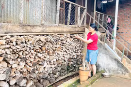 Trữ củi Nét đẹp truyền thống của người Jrai