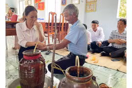 Độc đáo lễ cúng kết nghĩa của người Jrai