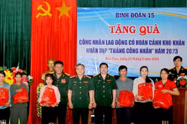 Binh đoàn 15 chăm lo đời sống người lao động 