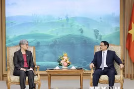 Thủ tướng Phạm Minh Chính tiếp Bộ trưởng Ngoại giao Australia