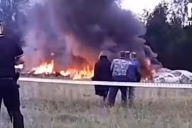 Hé lộ loạt chi tiết về vụ máy bay 'chở trùm Wagner' bị rơi