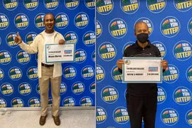 Người đàn ông siêu may mắn, 1 năm trúng xổ số 2 lần gần 