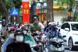 Bắc Bộ trời rét về đêm và sáng sớm, Trung Bộ có mưa dông