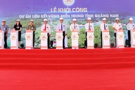 Khởi công dự án kết nối giao thông Quảng Nam với Tây nguyên