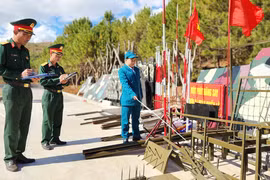 Pleiku hội thi mô hình học cụ, vật chất huấn luyện năm 2023 