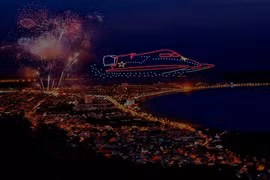 500 drone chuẩn bị biểu diễn 'đại tiệc ánh sáng' trên bầu trời Quy Nhơn