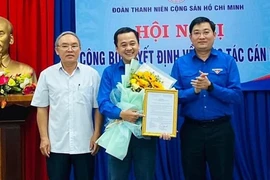 Anh Nguyễn Thành Trung giữ chức Bí thư Tỉnh đoàn Bình Định