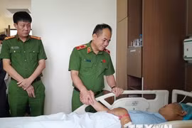 Vụ giải cứu cháu bé bị bắt cóc: Biểu dương Thiếu tá Nguyễn Anh Tuấn