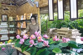 Chàng trai 8x và quy trình sản xuất giấy độc đáo từ đài sen