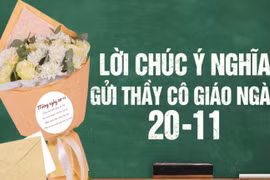 Lời chúc Ngày Nhà giáo Việt Nam 20/11