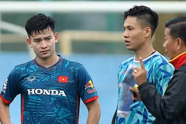 HLV Hoàng Anh Tuấn chốt đội trưởng Olympic Việt Nam tại ASIAD 19