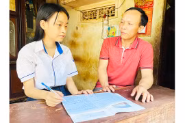 Nghị lực của những học sinh khuyết tật 