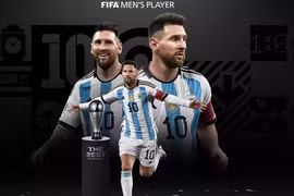 Thắng kịch tính Haaland, Messi giành giải 'FIFA The Best 2023'