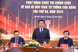 Phát động “Cuộc thi chính luận về bảo vệ nền tảng tư tưởng của Đảng lần thứ Ba, năm 2023”