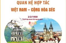 [Infographics] Quan hệ hợp tác giữa Việt Nam và Cộng hòa Séc 