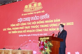 Hội nghị toàn quốc về công tác Hội đồng nhân dân: Tám phương hướng đổi mới, nâng cao chất lượng hoạt động 