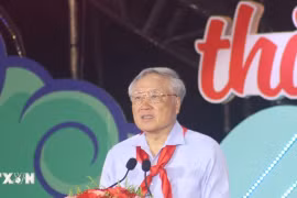 Phó Thủ tướng Nguyễn Hòa Bình dự Đêm hội Trăng rằm tại Đắk Lắk