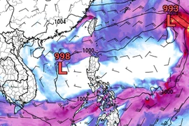 Có khả năng hình thành áp thấp nhiệt đới trên Biển Đông một vài ngày tới