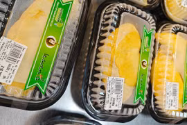 'Hết hồn' với giá 1 múi sầu riêng hơn 200.000 đồng ở siêu thị