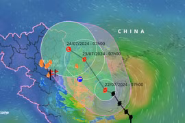 Bão giật cấp 12 trên vịnh Bắc Bộ, mưa lớn hơn dự báo