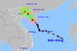 Bão số 2 bất ngờ mạnh trở lại, hướng về Quảng Ninh - Hải Phòng