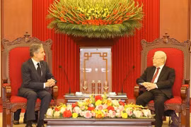 Tổng Bí thư Nguyễn Phú Trọng tiếp Ngoại trưởng Hoa Kỳ Antony Blinken 