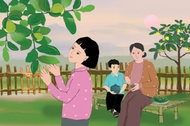 Khu vườn của ngoại