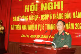 Tăng cường công tác quốc phòng, quân sự địa phương trong tình hình mới