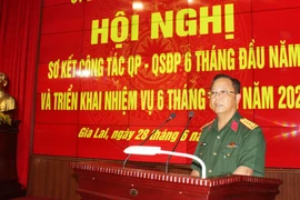 Tăng cường công tác quốc phòng, quân sự địa phương trong tình hình mới