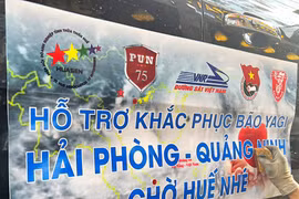 Thanh niên Thừa Thiên Huế tình nguyện ra miền Bắc khắc phục hậu quả bão số 3
