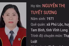 Bắt quả tang Phó chánh án TAND TX.Bình Minh nhận hối lộ