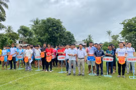 Ia Pa: Hơn 180 vận động viên tham gia Giải bóng đá truyền thống lần thứ XX