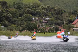 118 tay đua Môtô nước tranh Giải Vô địch Thế giới 2023 tại Indonesia