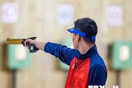 Xạ thủ Quang Huy mang HCV đầu tiên về cho Việt Nam tại ASIAD 19