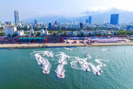 "Vũ điệu chiến thắng" ở đầm Thị Nại